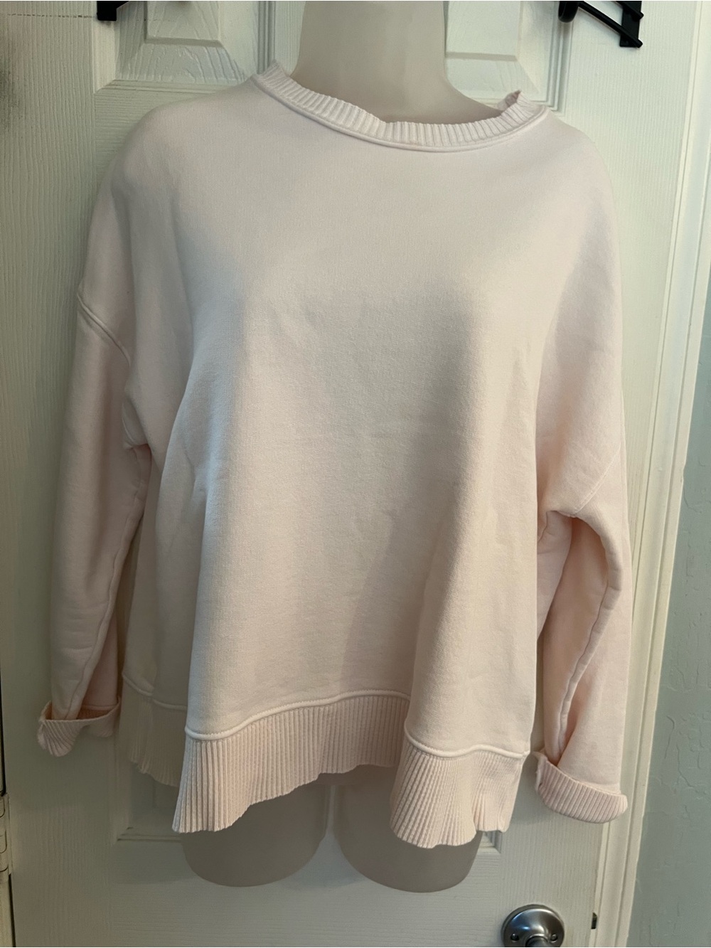 Frank & Eileen pink sweatshirt XS